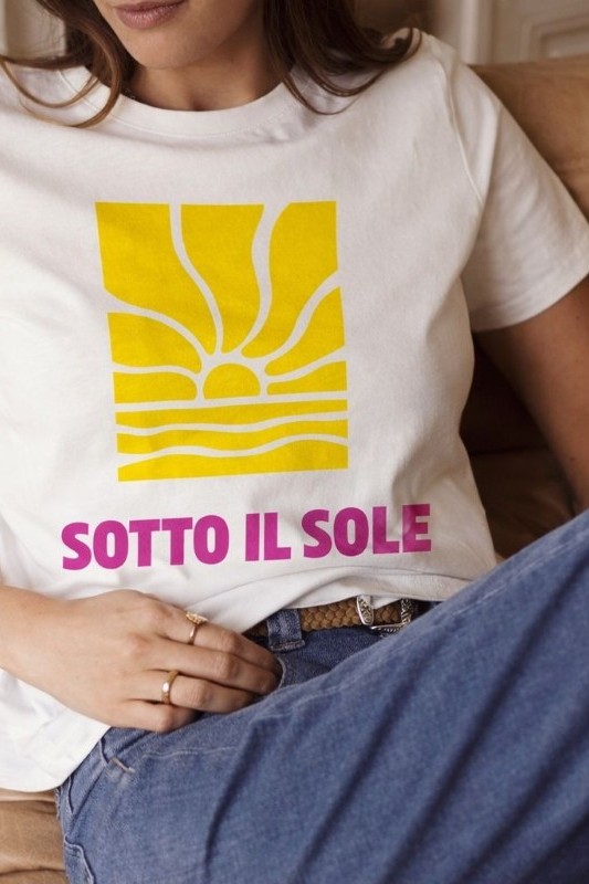 T-Shirt femme imprimé SOTTO IL SOLE