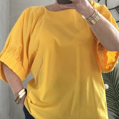 Tunique femme Rita jaune